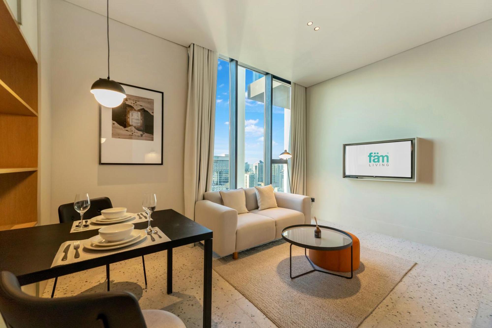 Fam Living - Upside Living - Wfh Friendly-business Bay شقة *